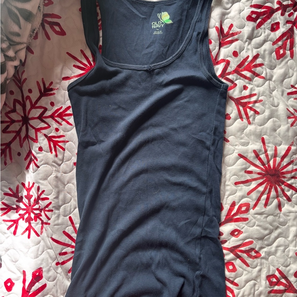 Old Navy Dark Blue Tank Top